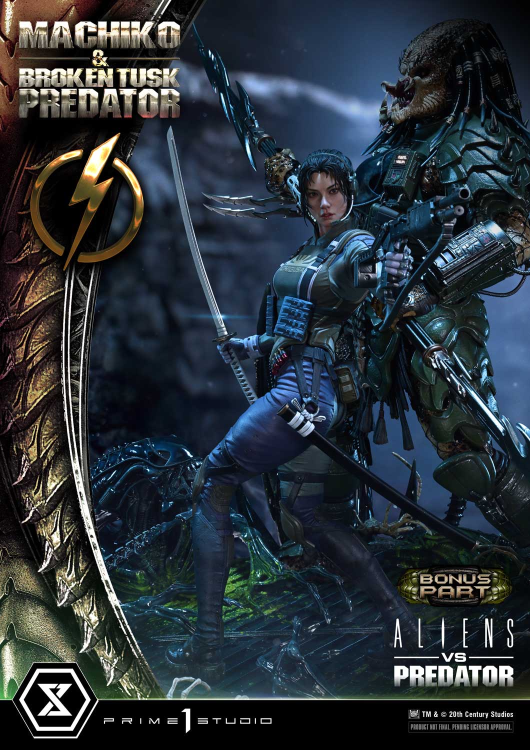 Prime 1 - Machiko Noguchi and Broken Tusk Predator