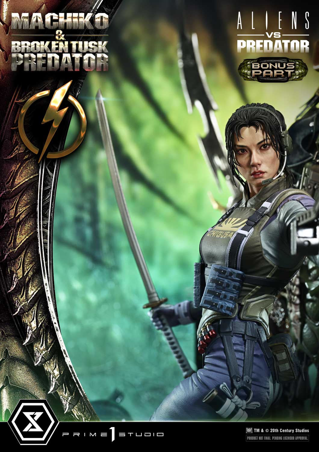 Prime 1 - Machiko Noguchi and Broken Tusk Predator