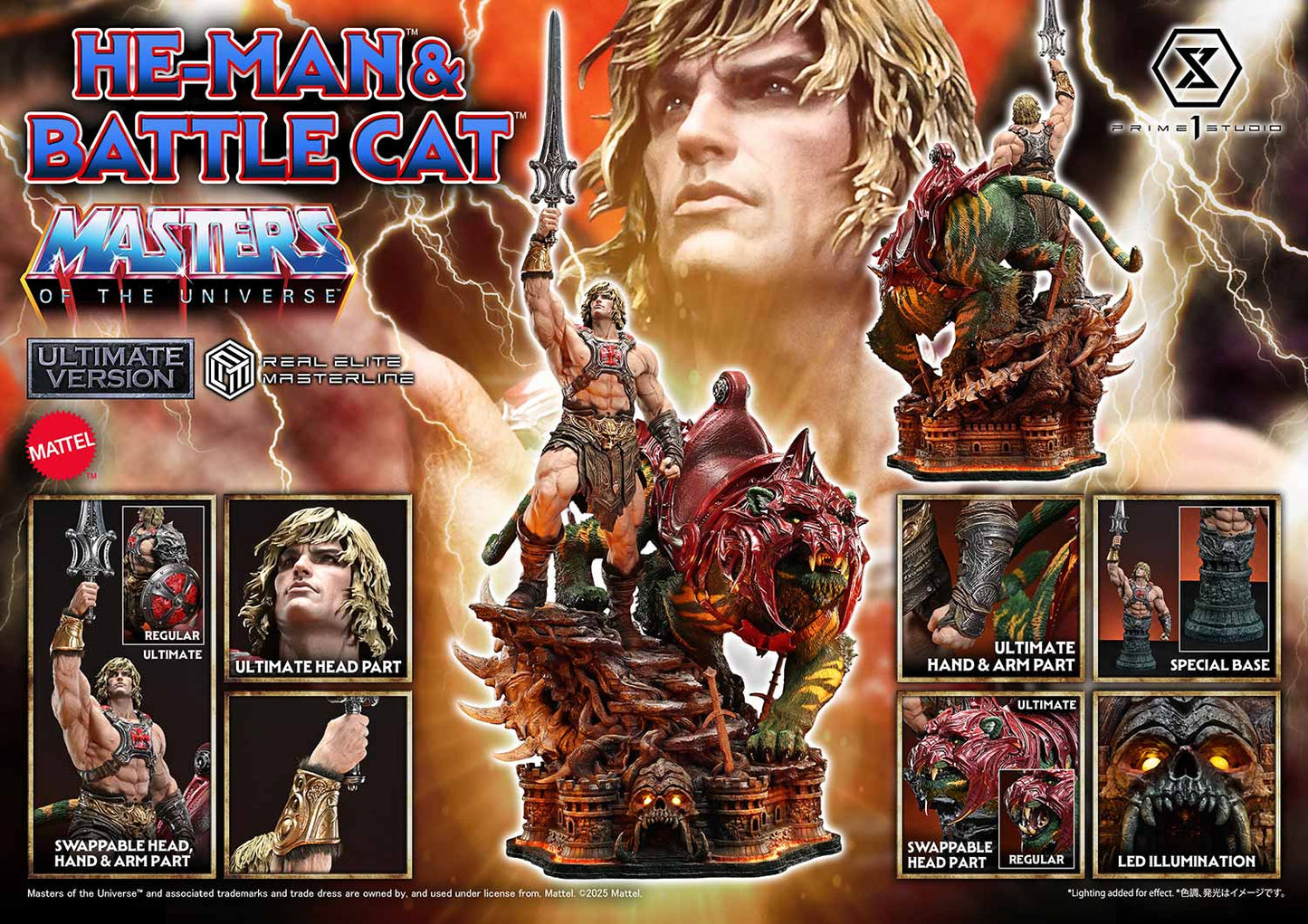 Prime 1 - He-Man and Battle Cat