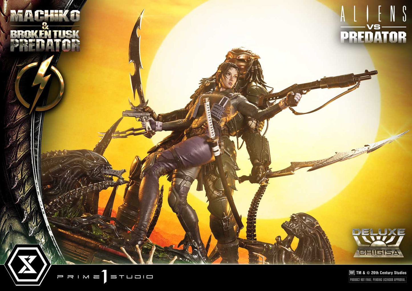 Prime 1 - Machiko Noguchi and Broken Tusk Predator