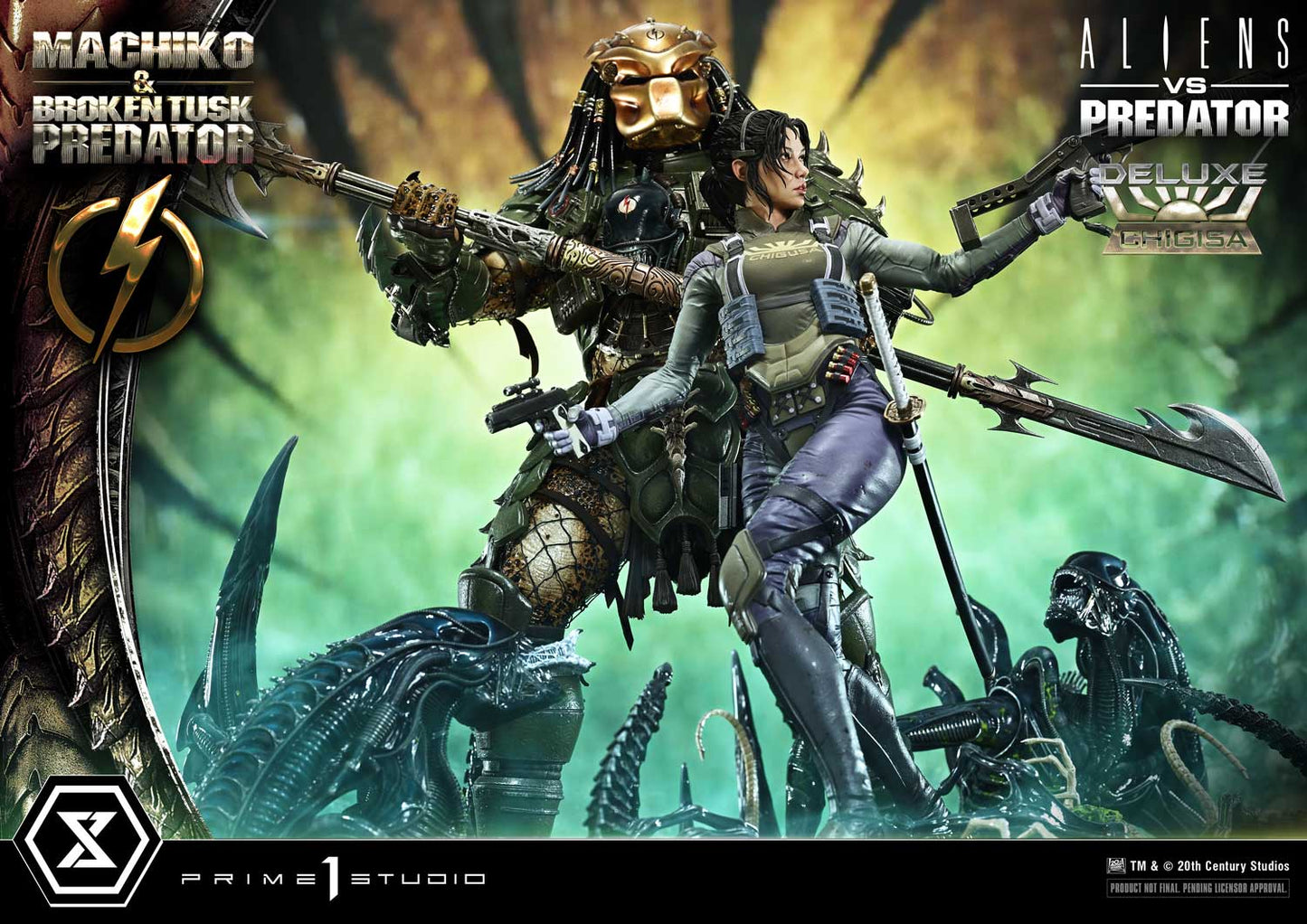Prime 1 - Machiko Noguchi and Broken Tusk Predator