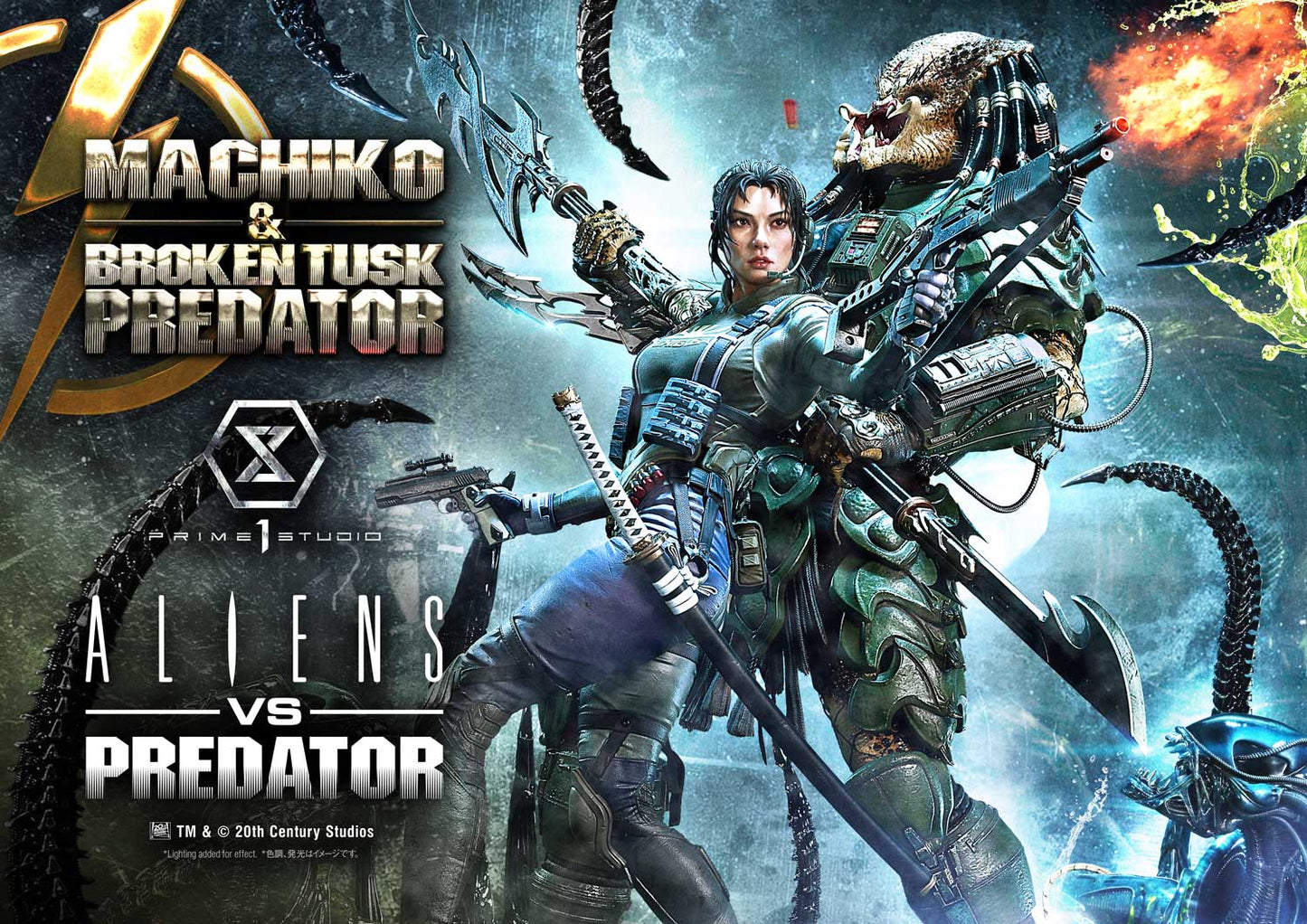 Prime 1 - Machiko Noguchi and Broken Tusk Predator