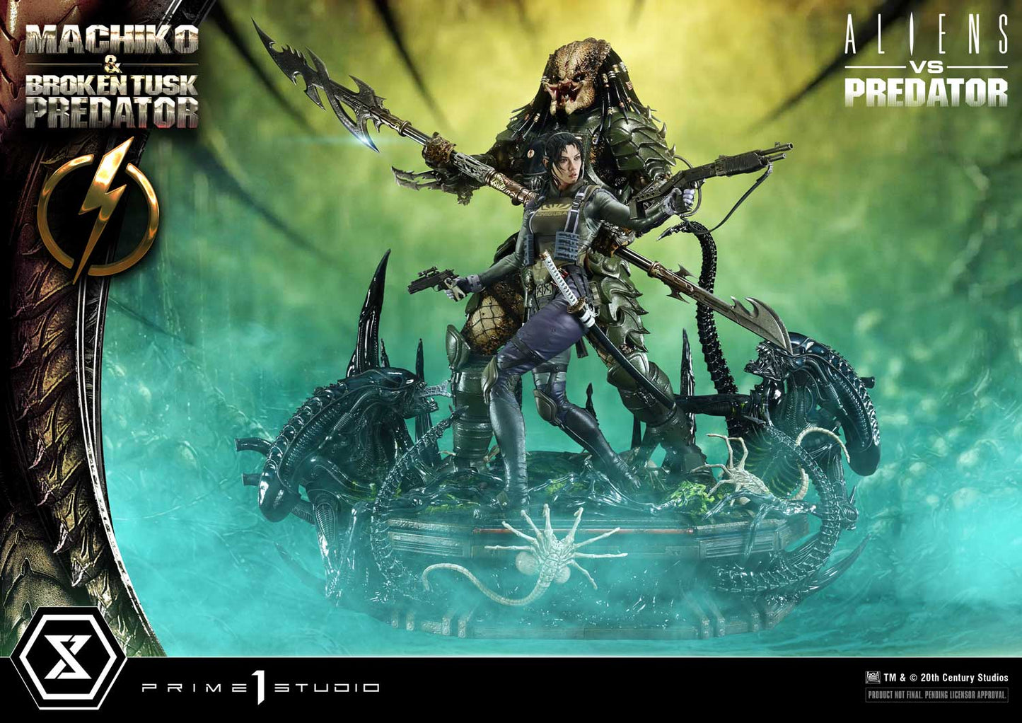 Prime 1 - Machiko Noguchi and Broken Tusk Predator