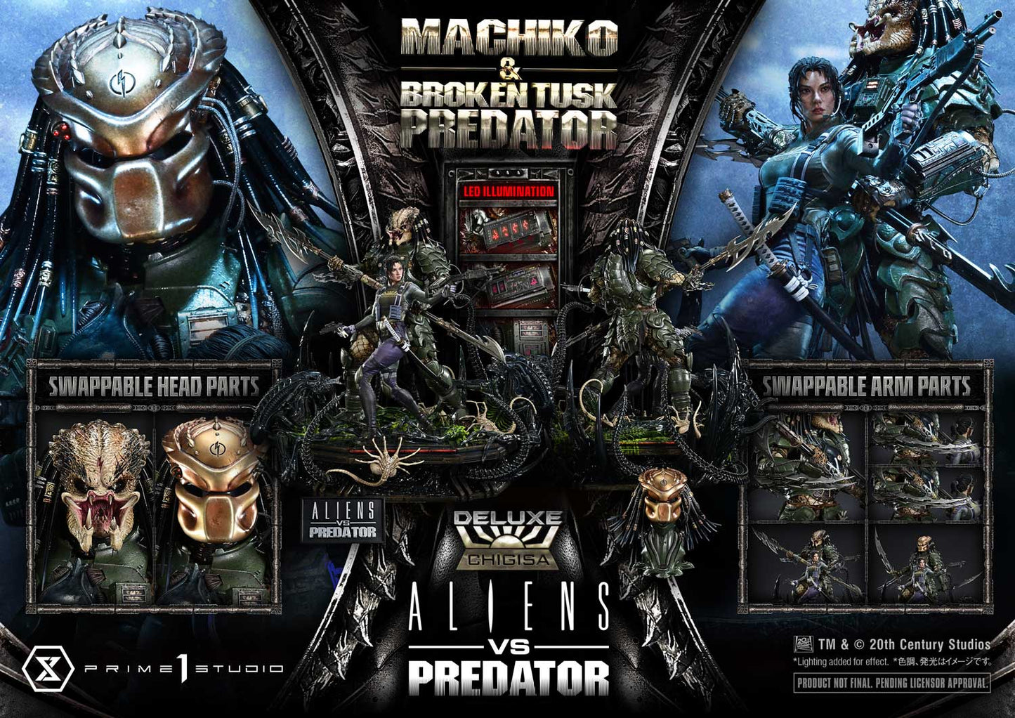 Prime 1 - Machiko Noguchi and Broken Tusk Predator