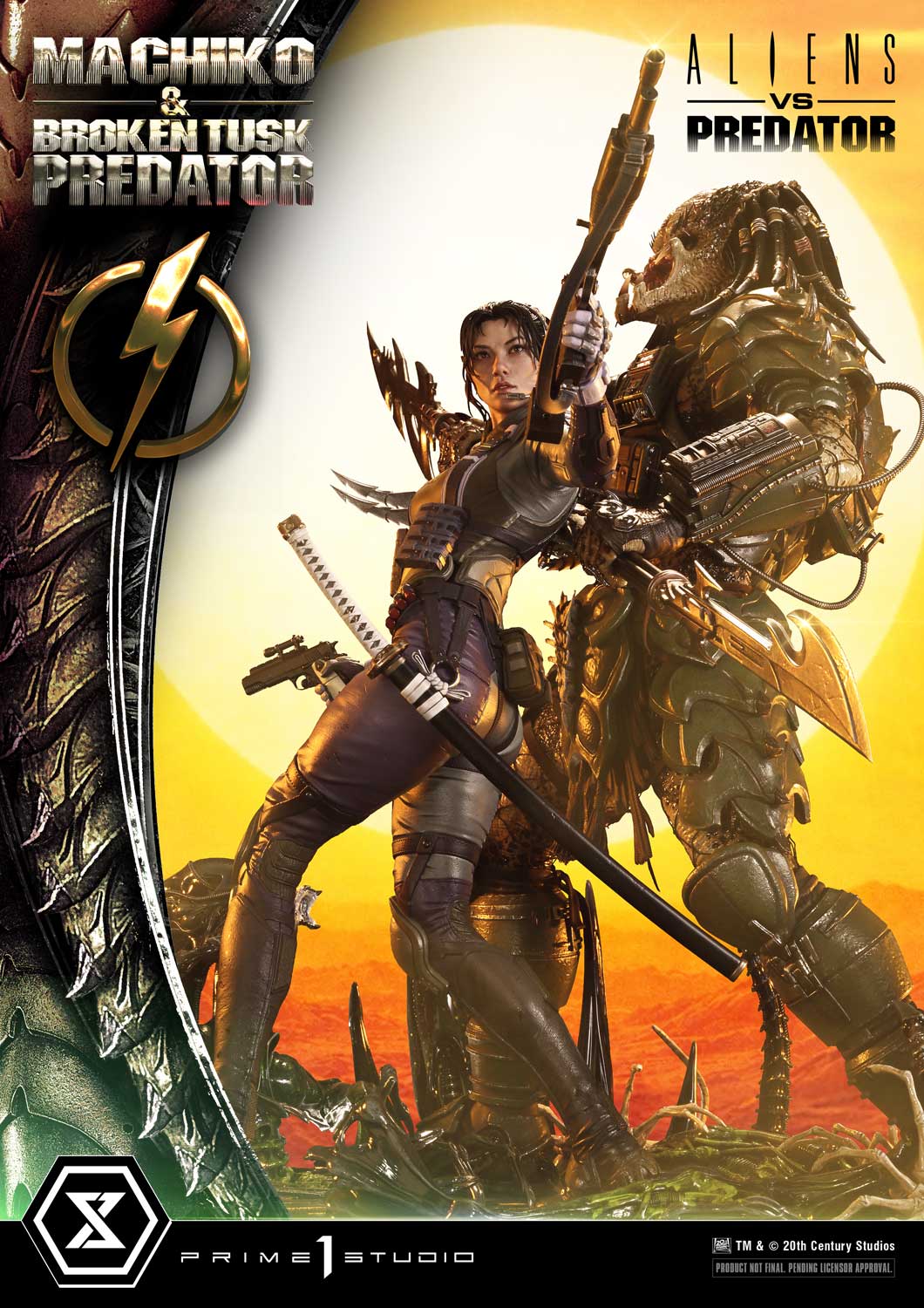 Prime 1 - Machiko Noguchi and Broken Tusk Predator