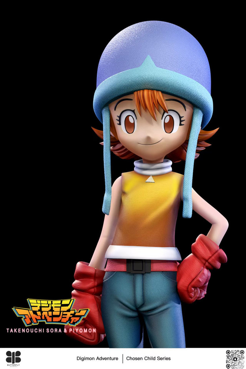 Butterfly - Sora Takenouchi and Biyomon
