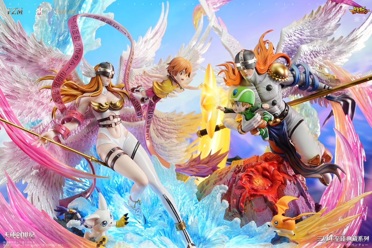 Super Hero x Flash Art x FZM - Angewomon
