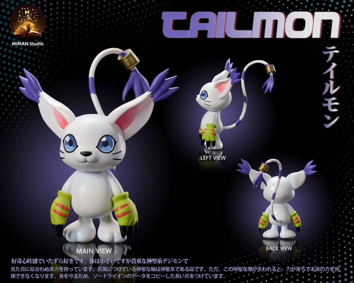 MIMAN - Hikari Yagami, Salamon and Tailmon