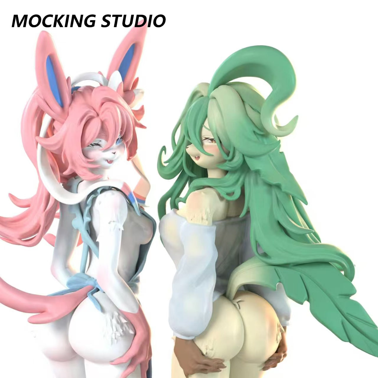 Mocking - Sylveon and Leafeon
