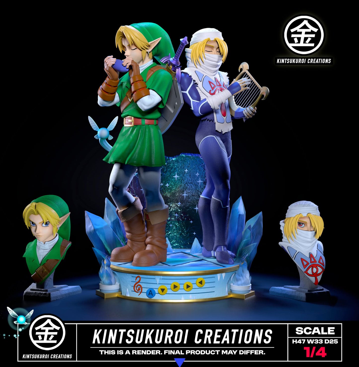 Kintsukuroi - Link and Sheik