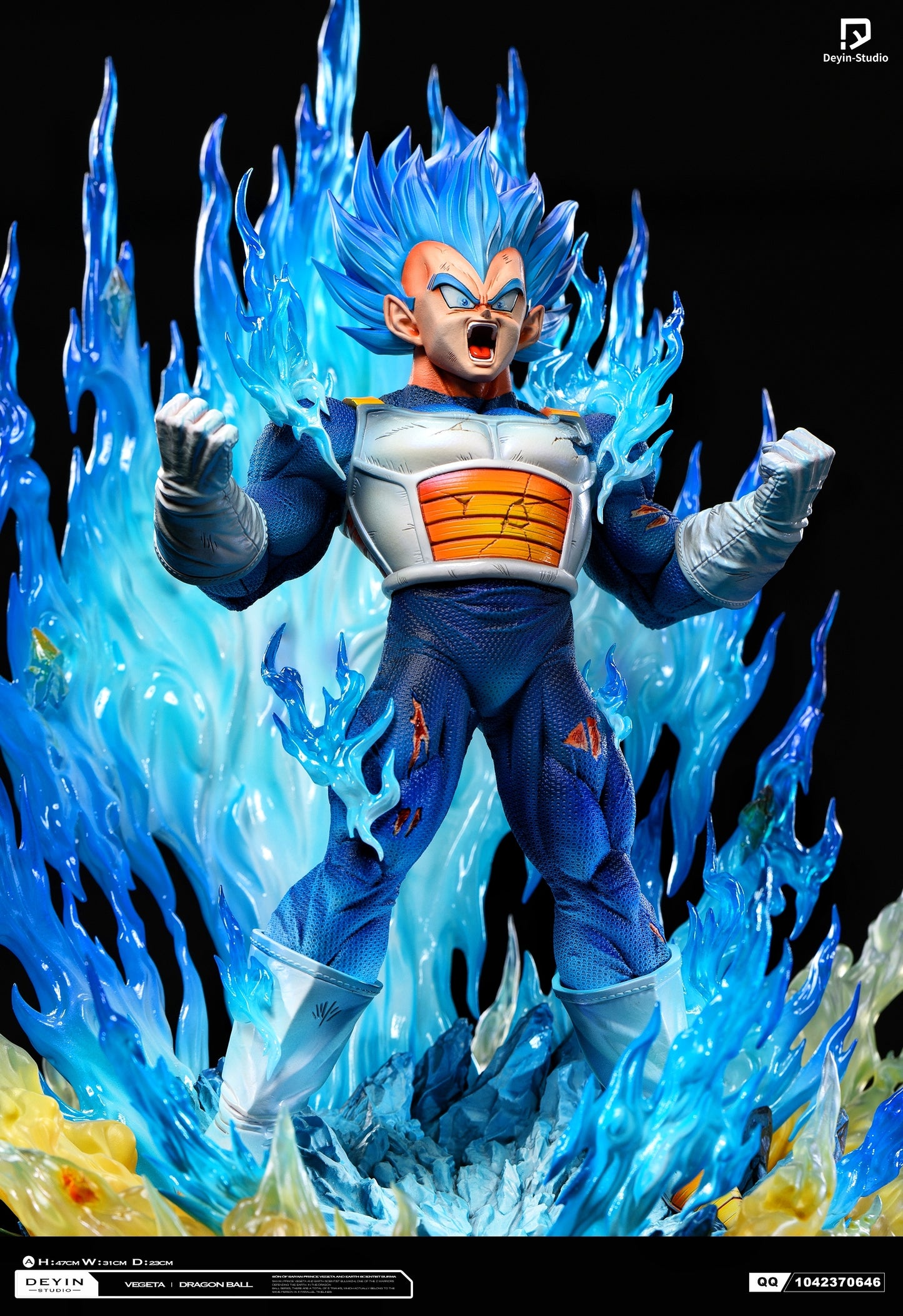 Deyin - SSJ Blue Vegeta