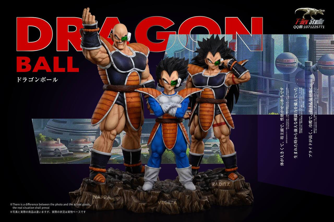 T-Rex - Vegeta, Nappa and Raditz