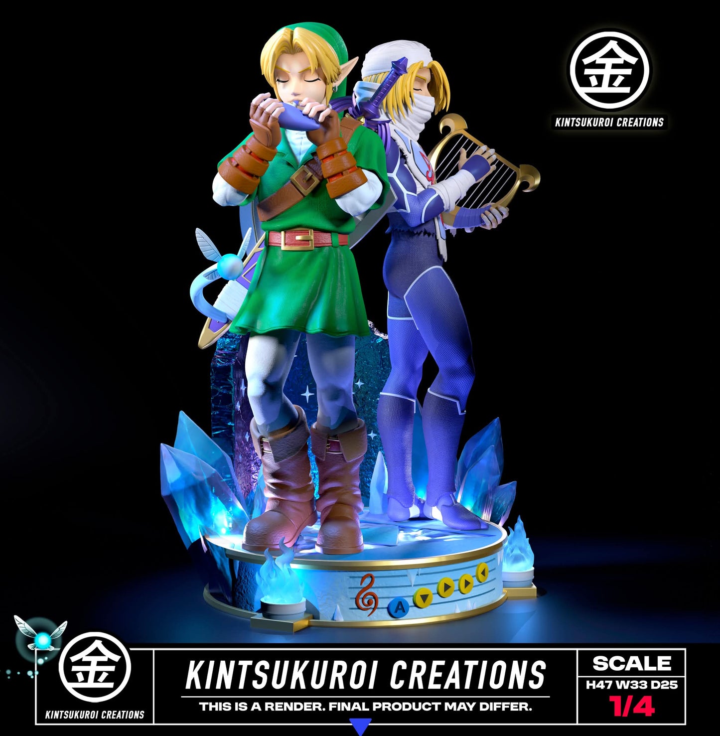 Kintsukuroi - Link and Sheik