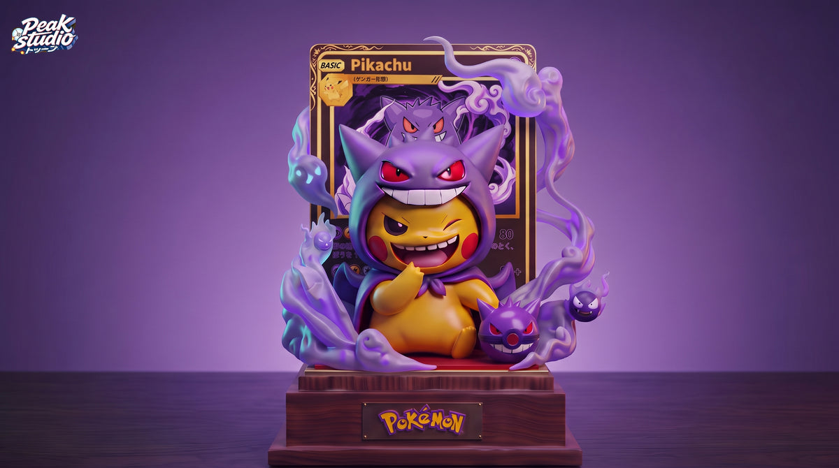 Peak - Pikachu cos Gengar and Mimikyu