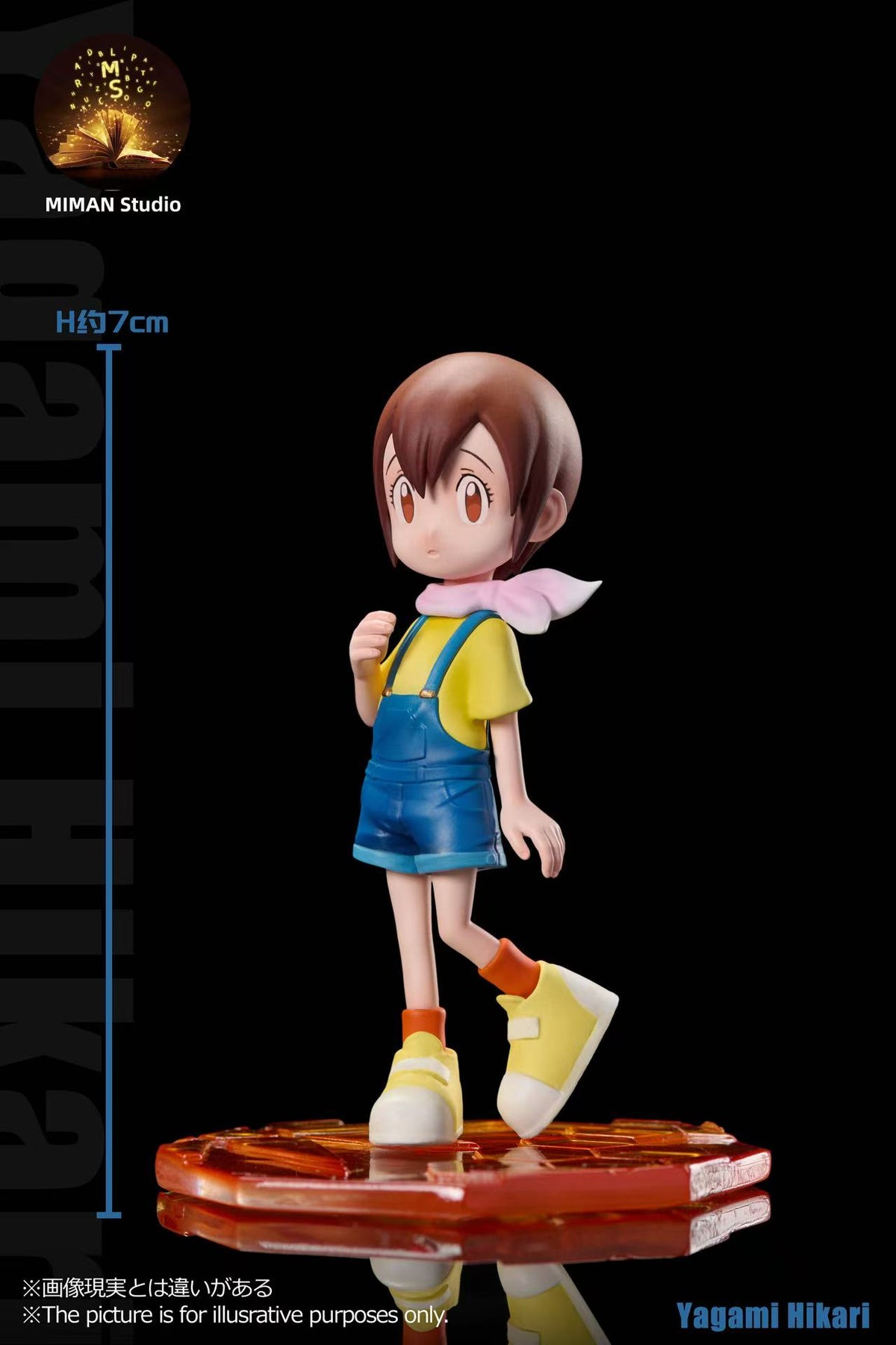 MIMAN - Hikari Yagami, Salamon and Tailmon