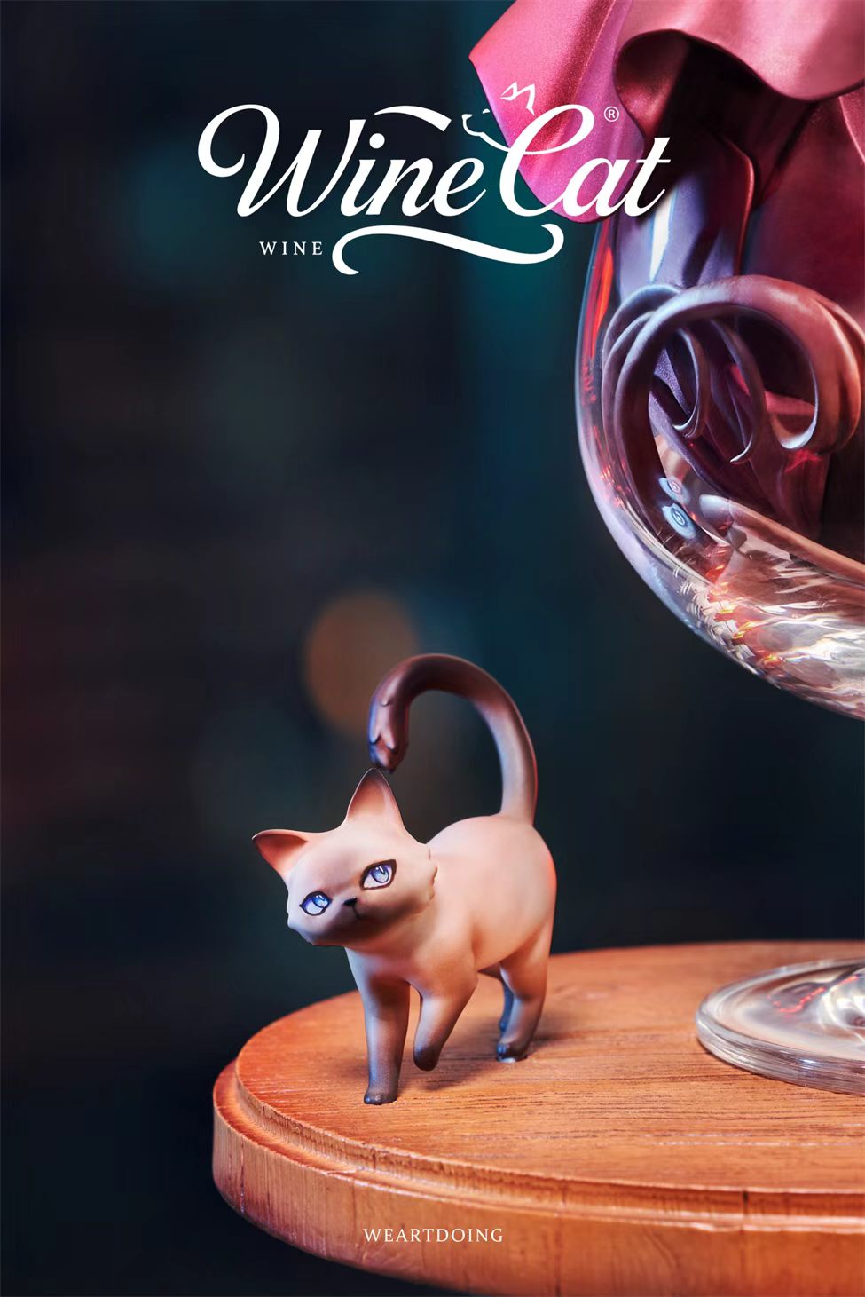 We Art Doing - Wine Cat
