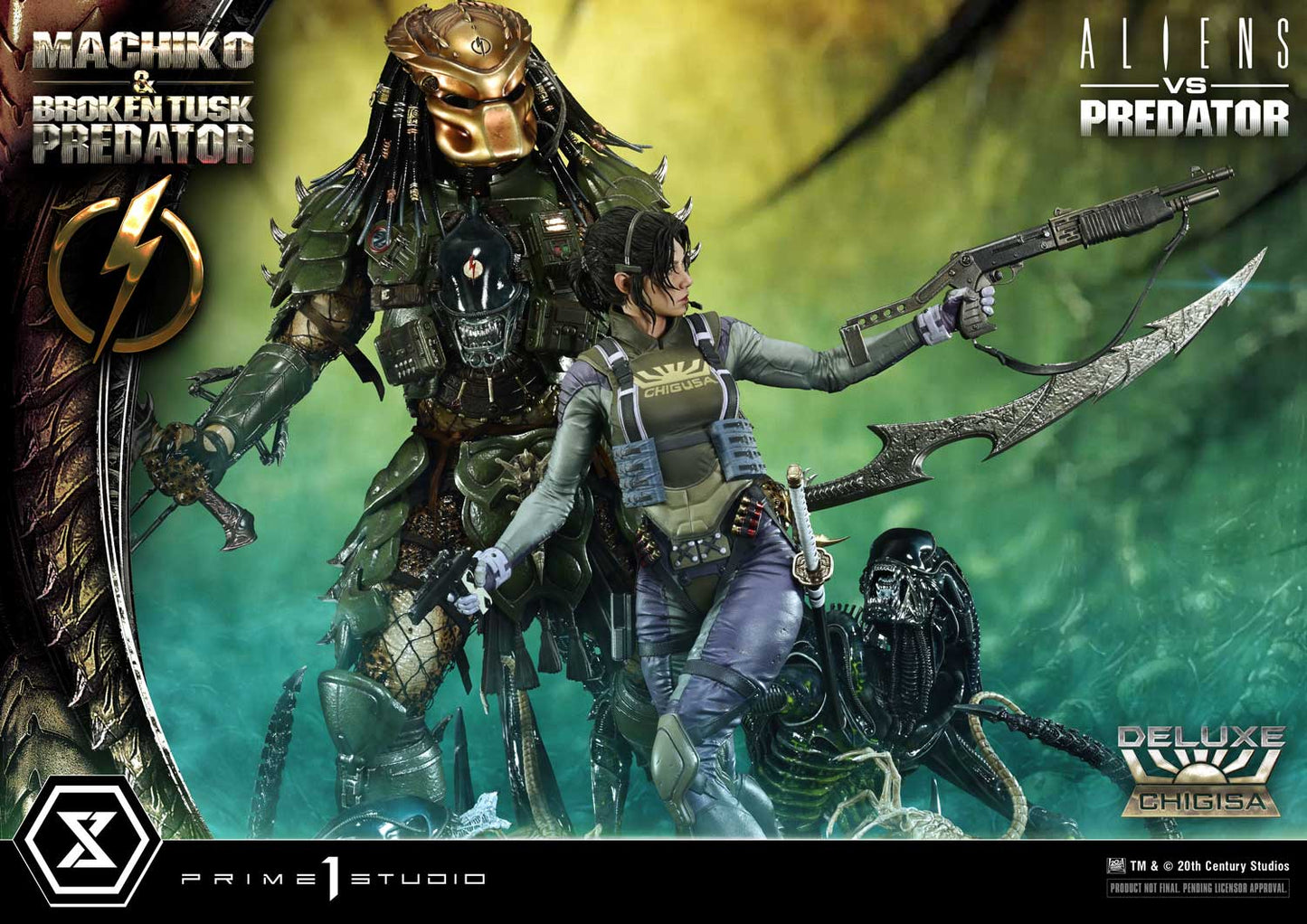 Prime 1 - Machiko Noguchi and Broken Tusk Predator
