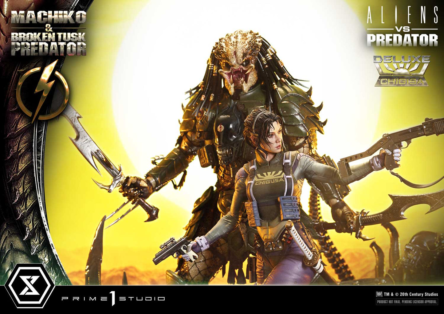 Prime 1 - Machiko Noguchi and Broken Tusk Predator