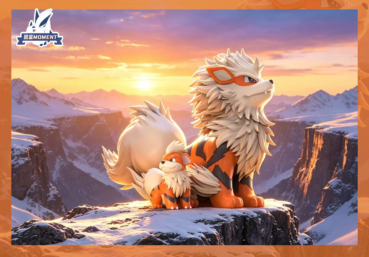 Moment - Arcanine and Growlithe
