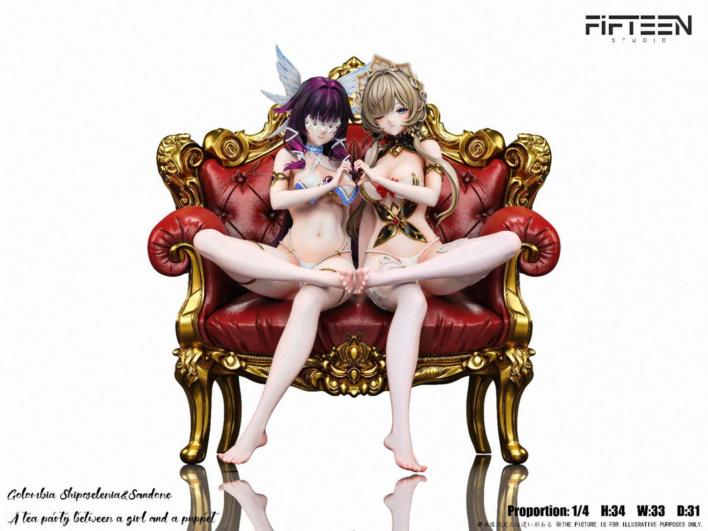 Fifteen - Columbina and Sandrone