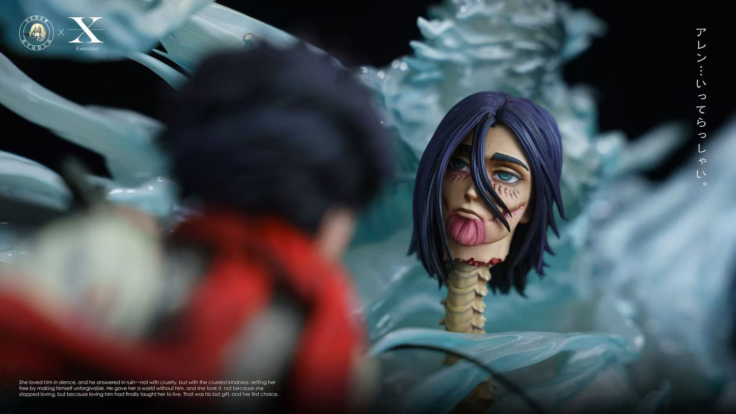 Execution x Cedar - Eren vs Mikasa