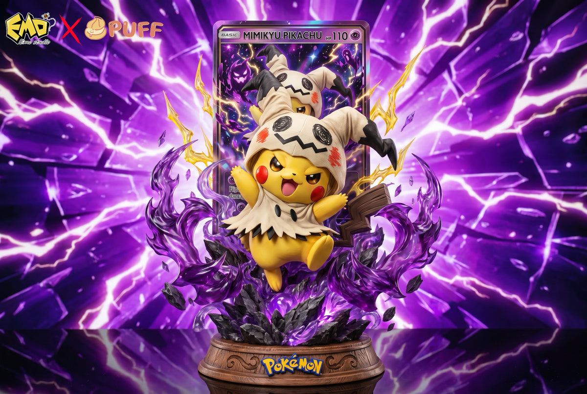 EMO x Puff - Pikachu cos Gengar and Mimikyu