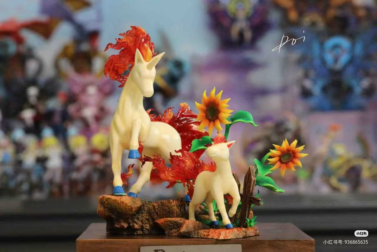 Bao Mi Hua - Rapidash and Ponyta