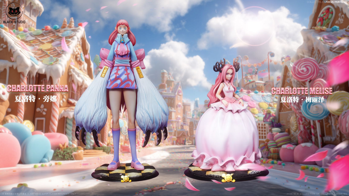 Black - Charlotte Panna and Charlotte Melise
