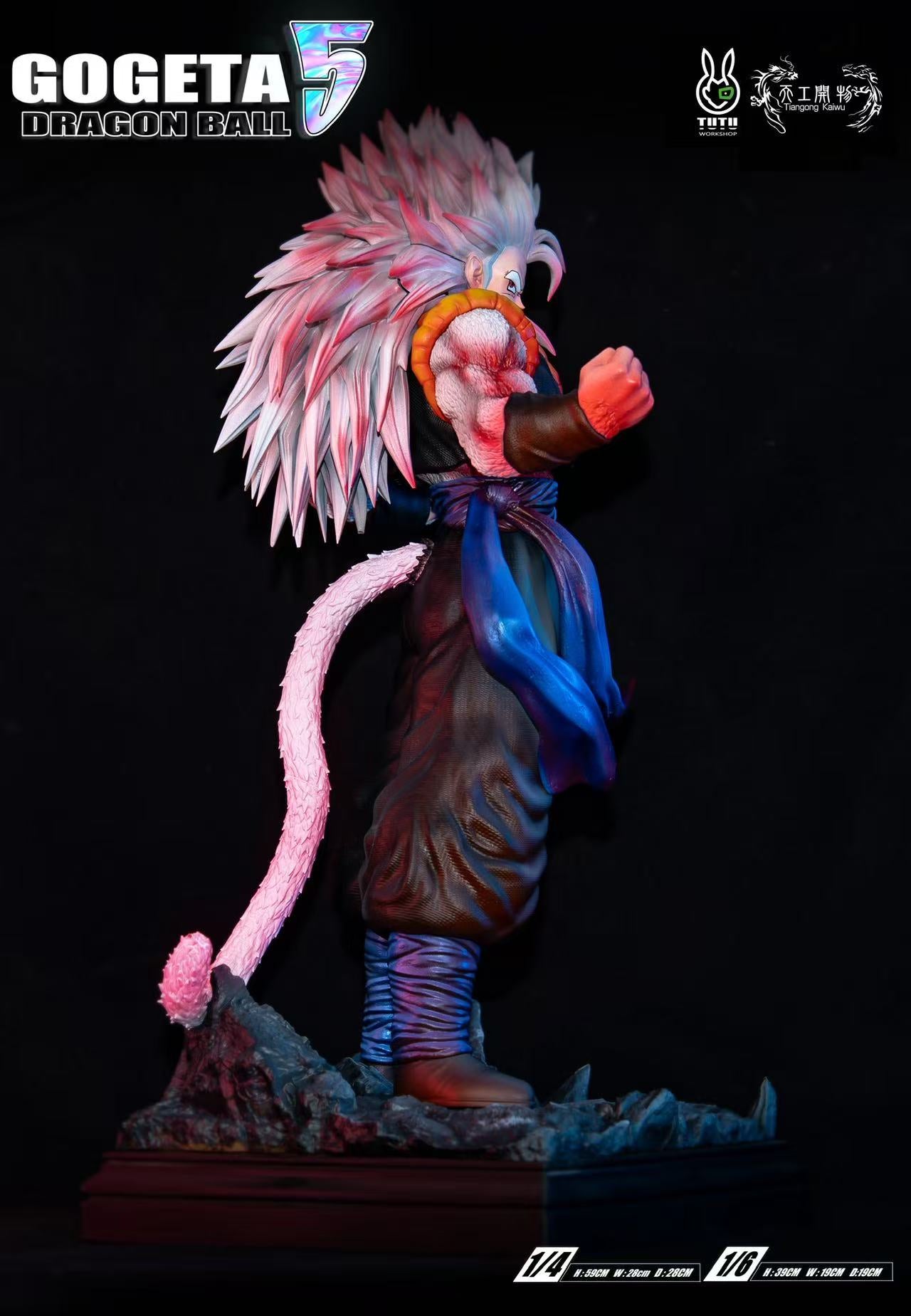 TG Tiangong Kaiwu x Tutu Workshop - SSJ5 Vegito and Gogeta