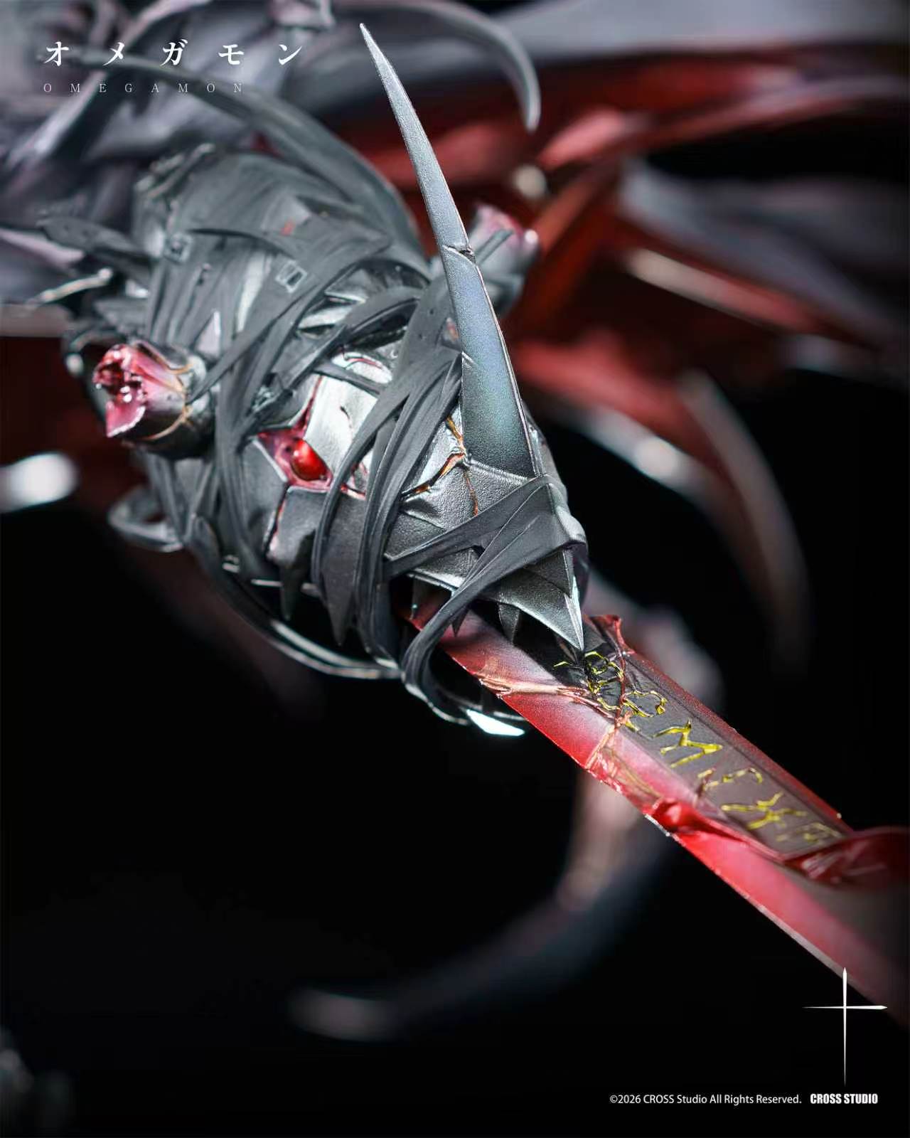 Cross - Omegamon Zwart Defeat