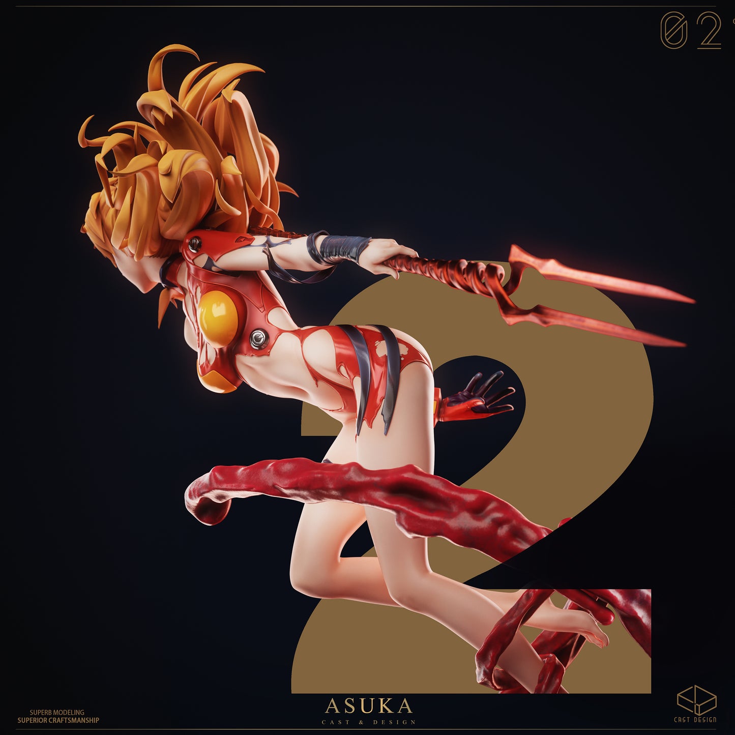 Cast Design - Asuka