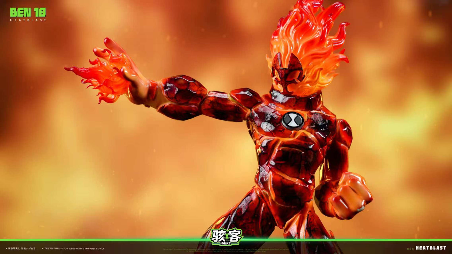 Hacker - Heatblast and Diamondhead