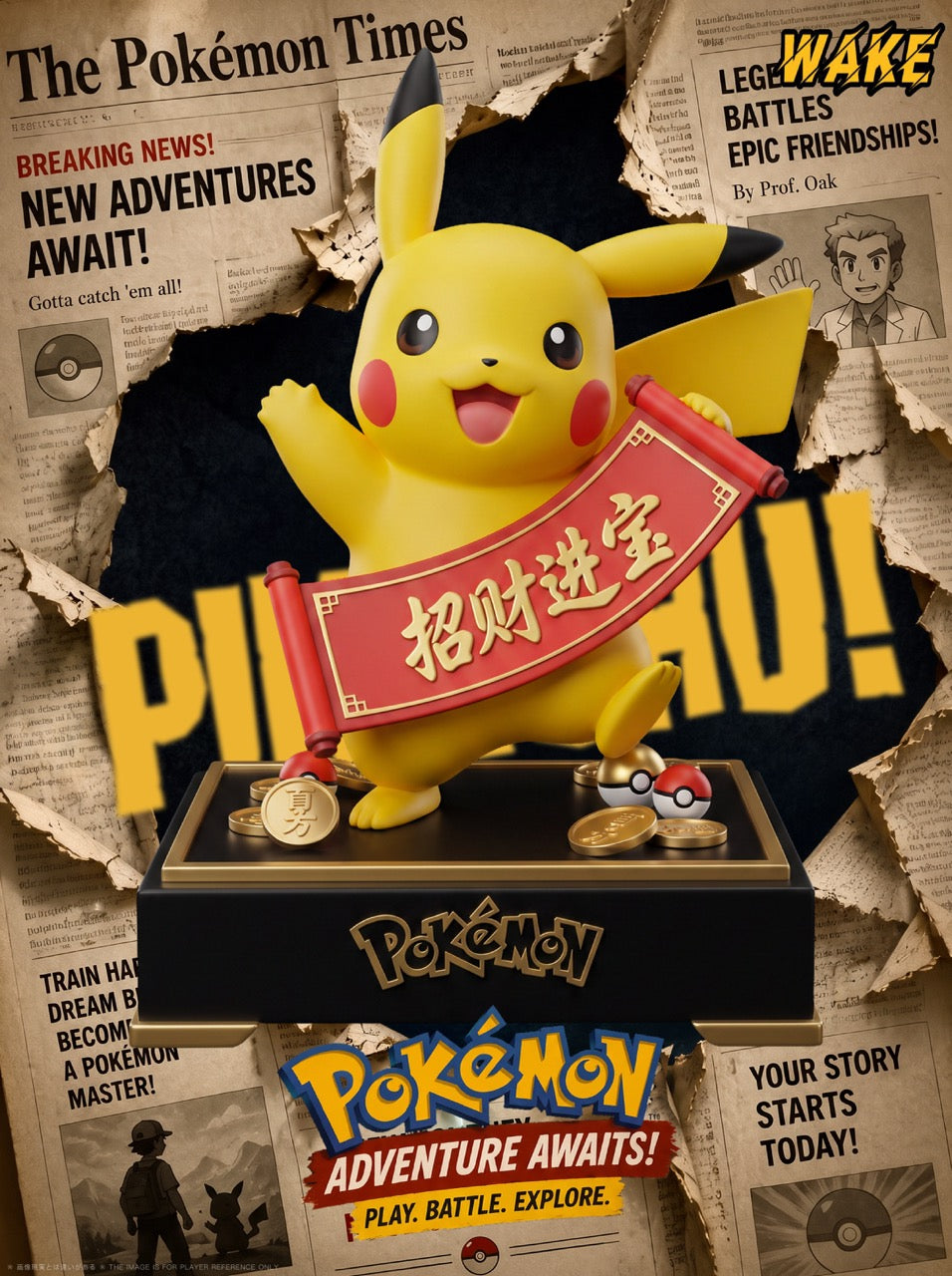 Wake - Pikachu