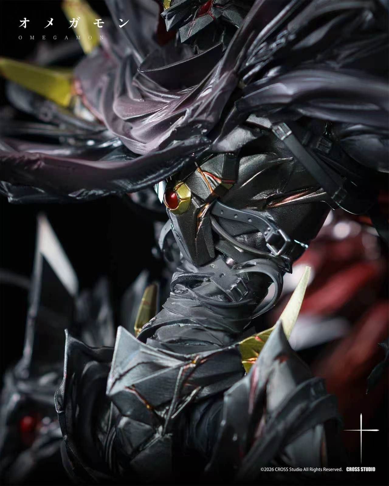 Cross - Omegamon Zwart Defeat