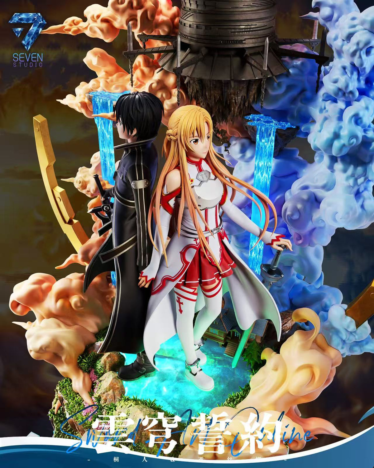 Seven - Asuna Yuuki and Kirigaya Kazuto
