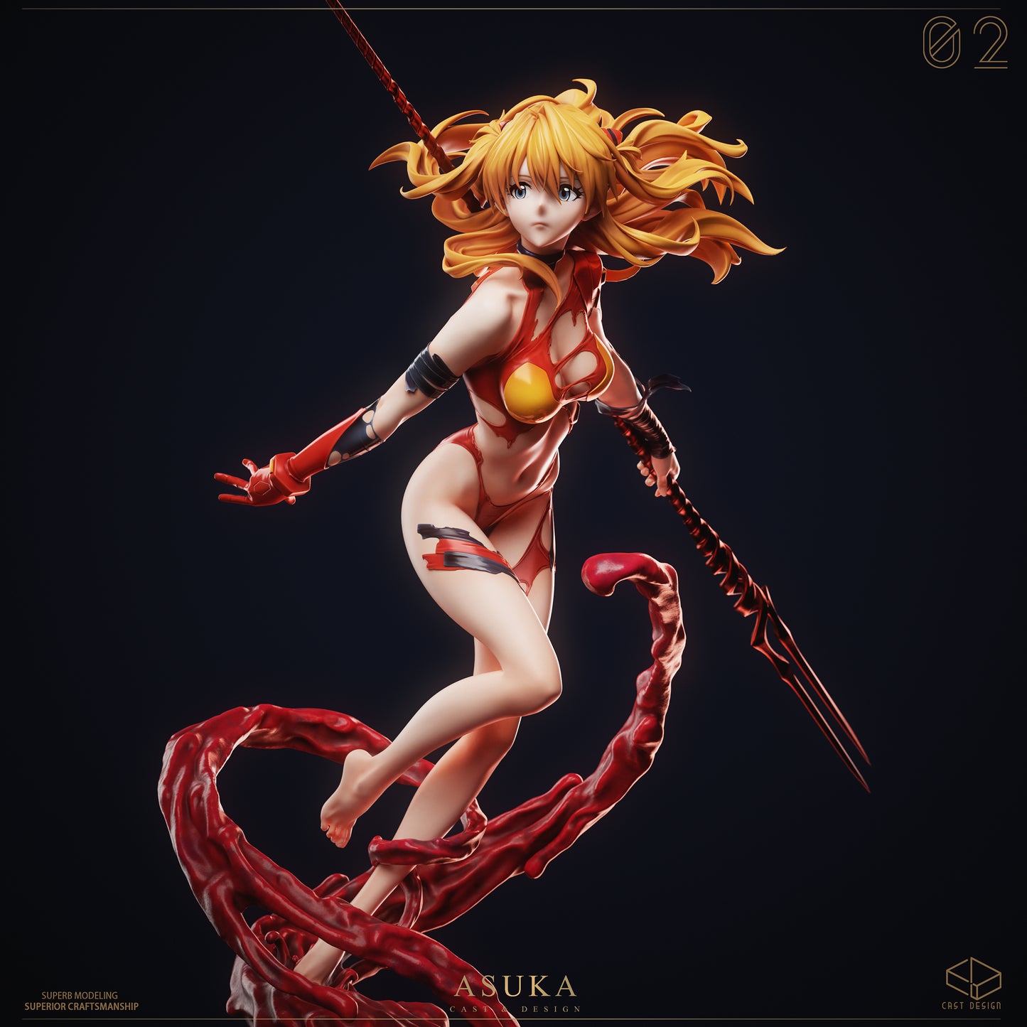 Cast Design - Asuka