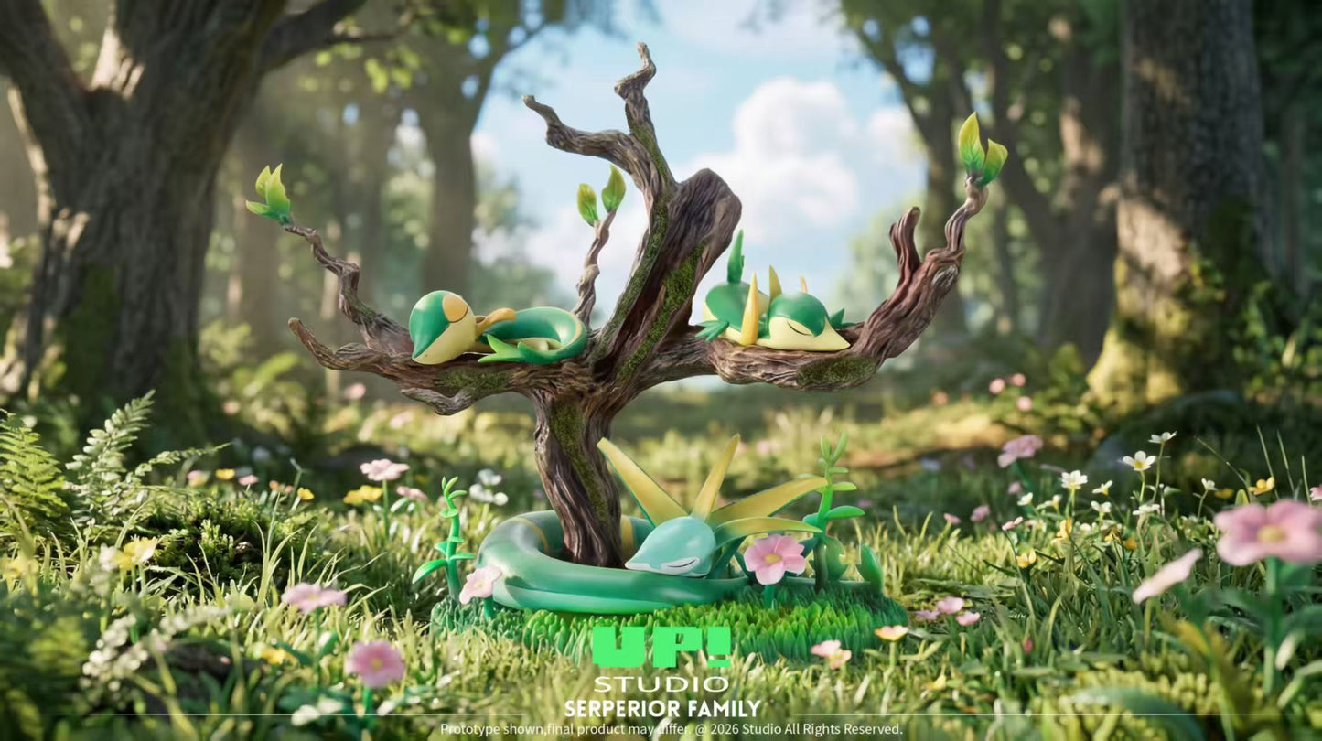 UP - Snivy, Servine and Serperior