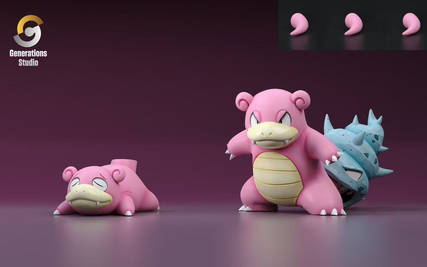 Generations - Slowpoke and Slowbro