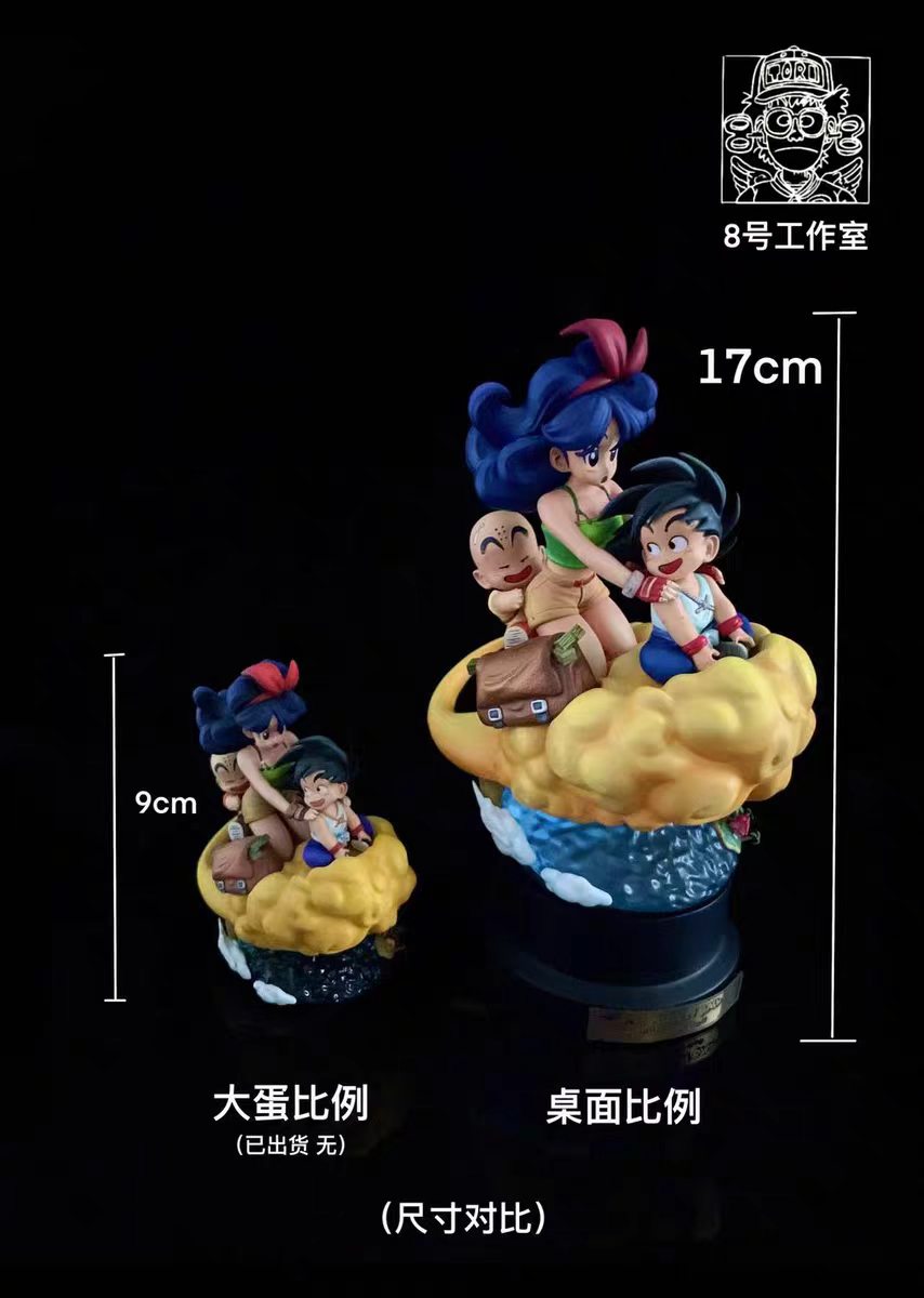 No 8 - Kid Goku, Launch and Kid Krillin