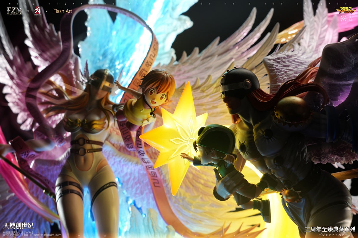 Super Hero x Flash Art x FZM - Angewomon