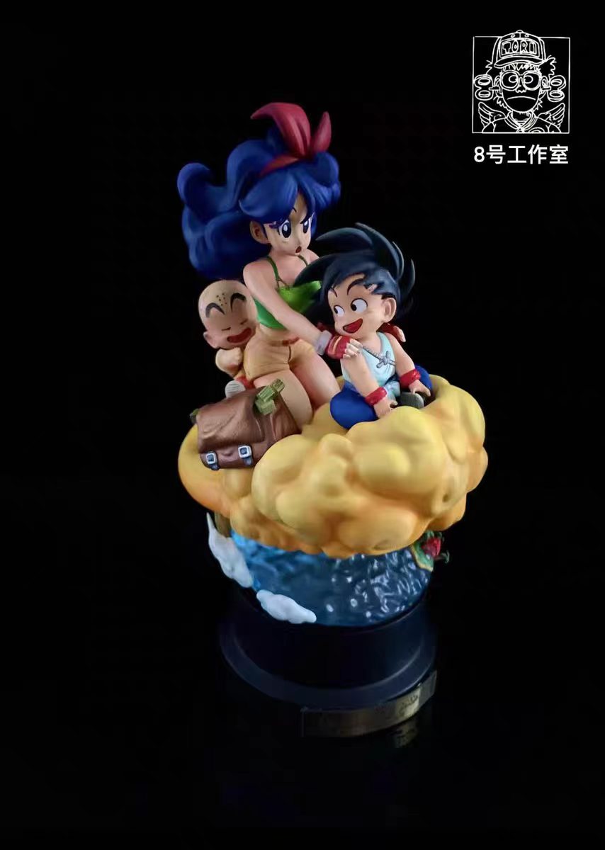 No 8 - Kid Goku, Launch and Kid Krillin