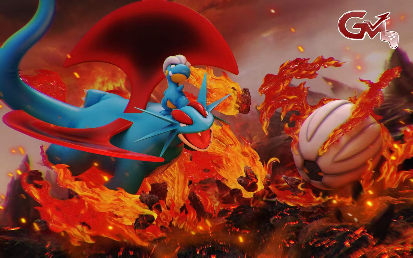 Game Master - Salamence, Shelgon and Bagon