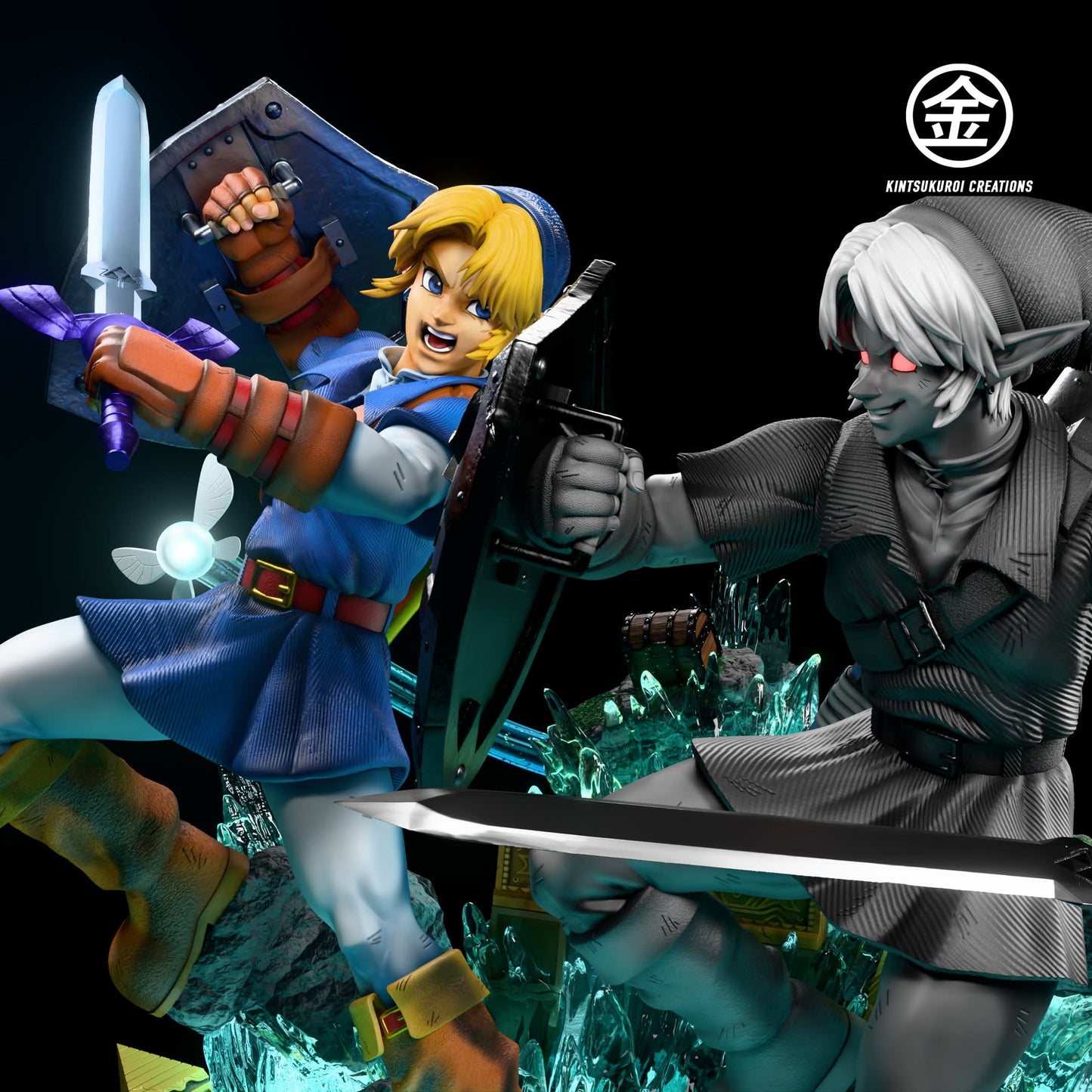 Kintsukuroi - Link vs Dark Link