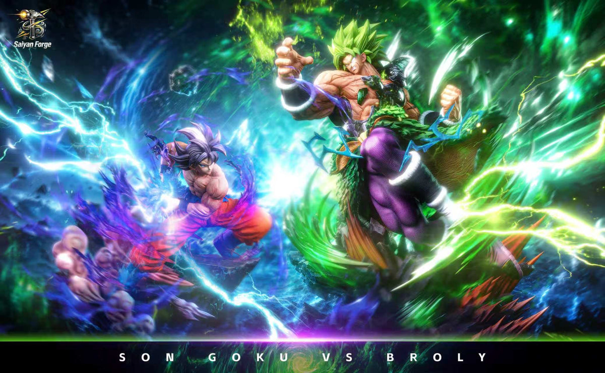 Saiyan Forge - UI Goku vs Broly