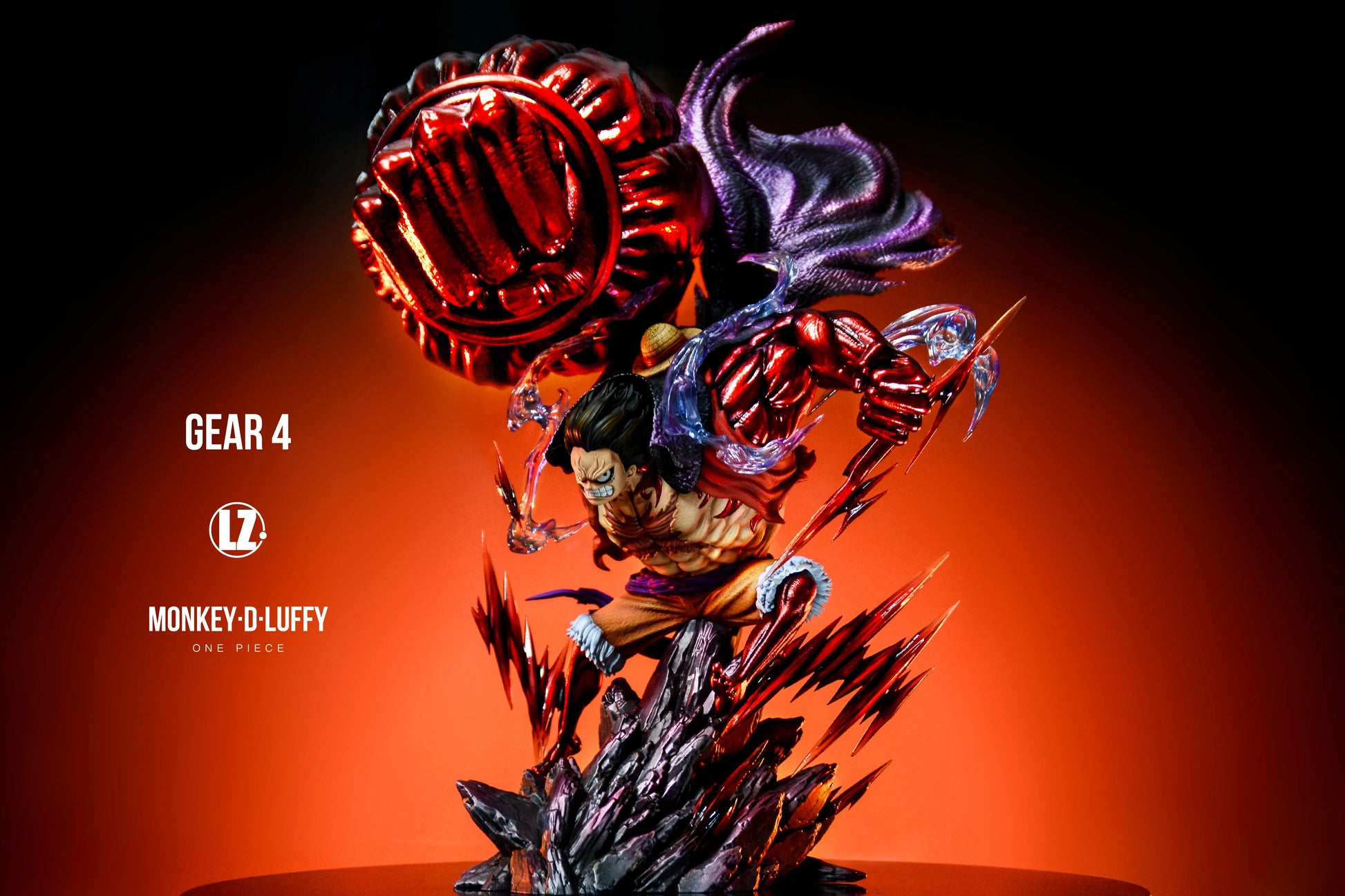 gear 4th luffy figure LZ