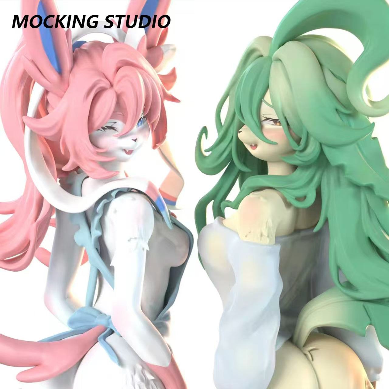 Mocking - Sylveon and Leafeon