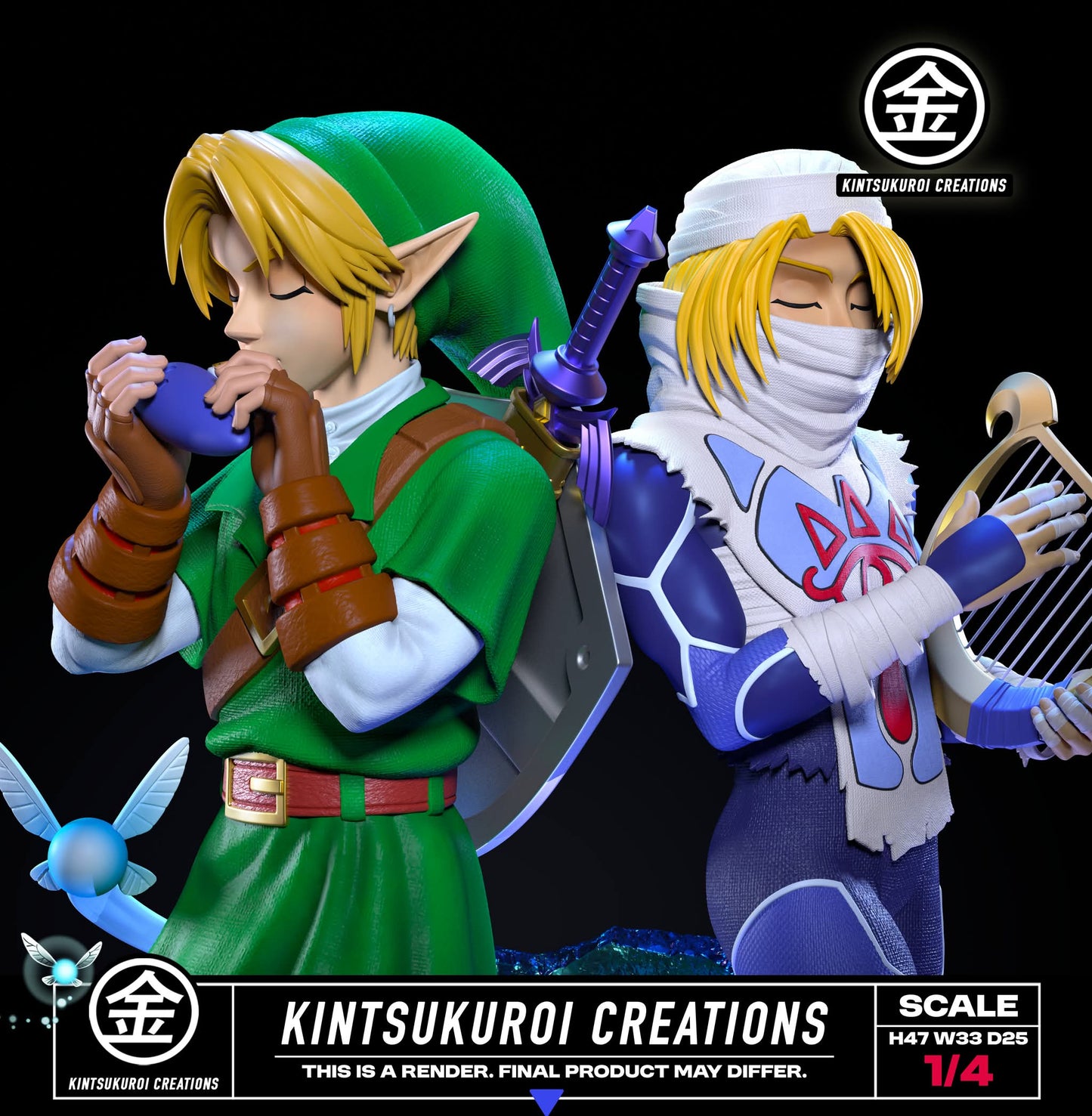 Kintsukuroi - Link and Sheik
