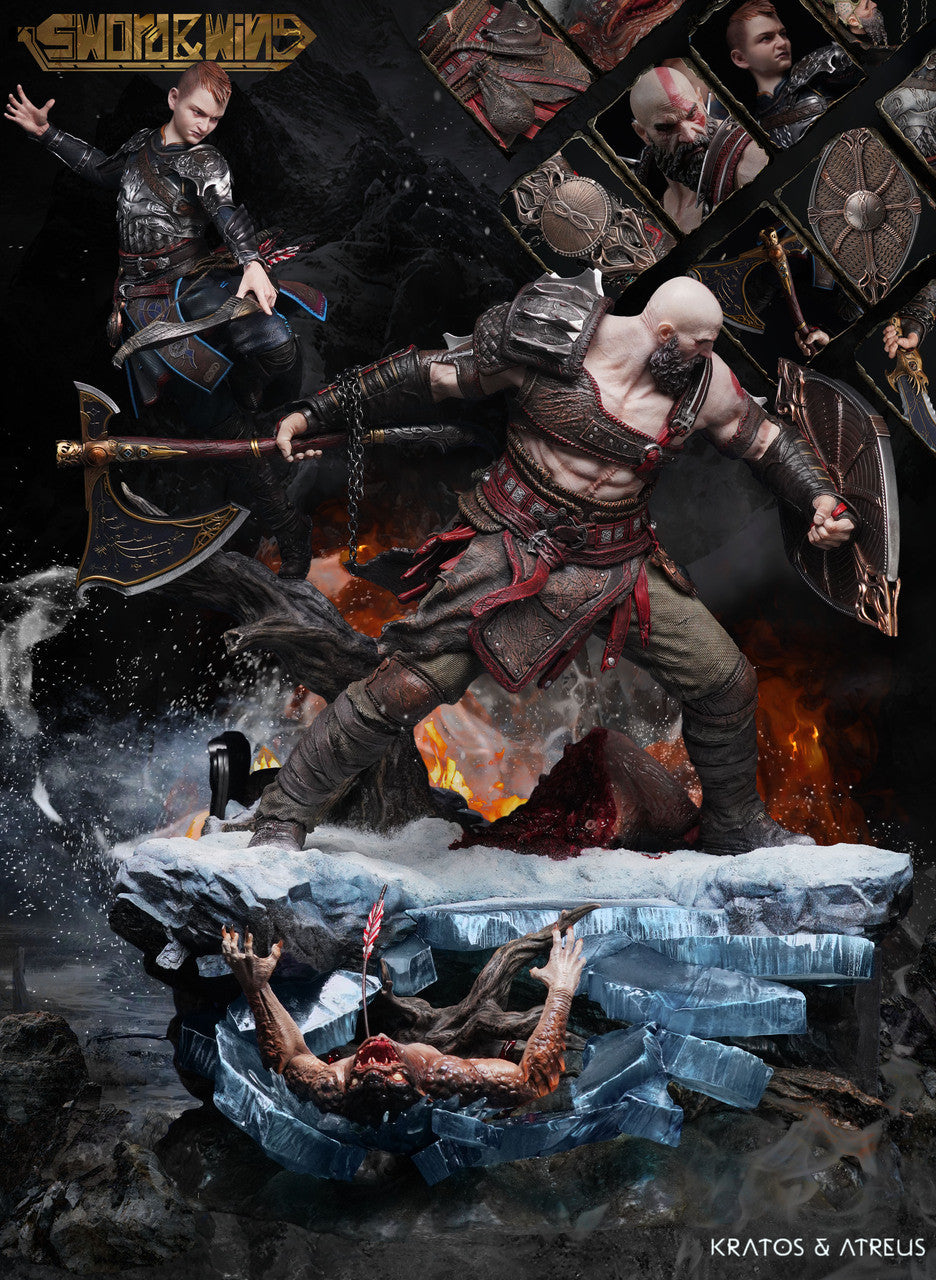 Sword and Wing - Kratos and Atreus
