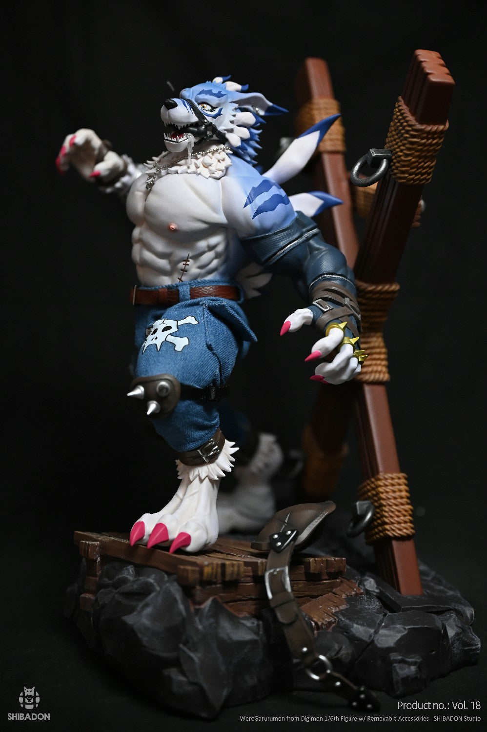 Shibadon - Garurumon