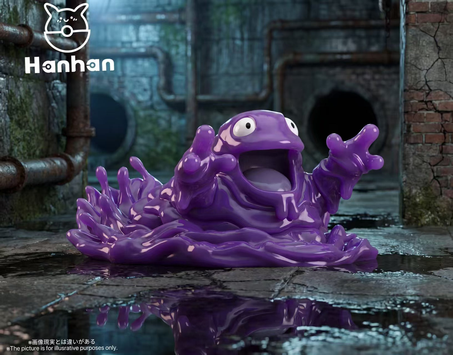 Hanhan - Muk, Grimer, Raticate and Ratatta